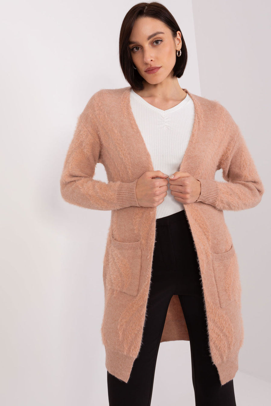 AT Peach Long Sleeve Cardigan
