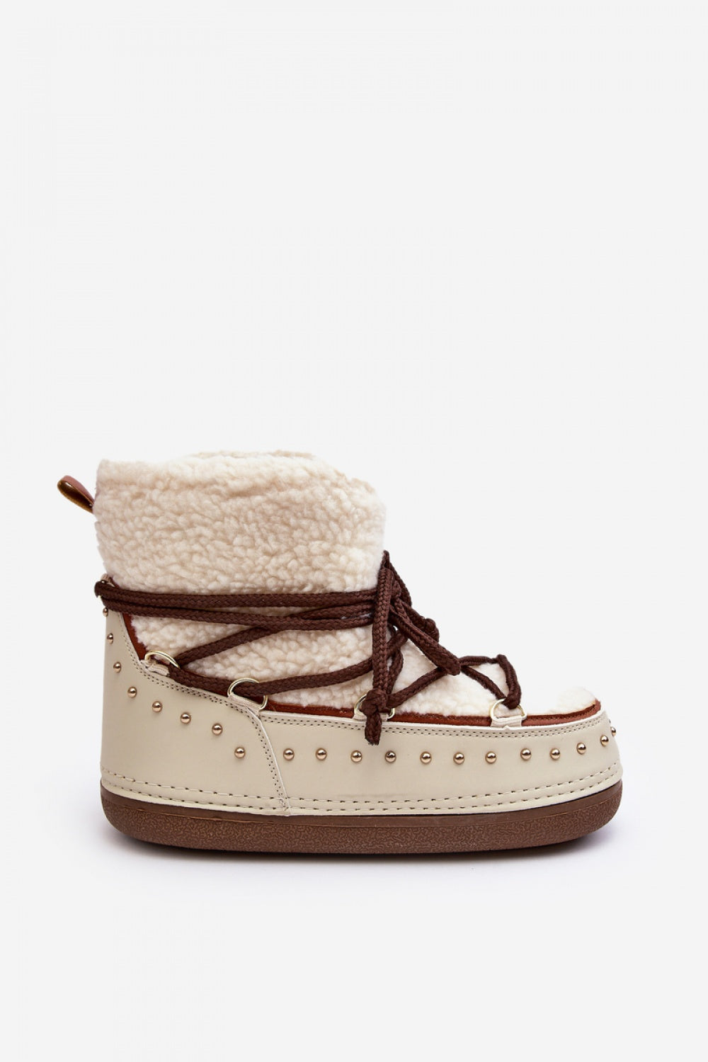 Step In Style Rohes Beige Platform Warm Lined Snow Boots - view 3