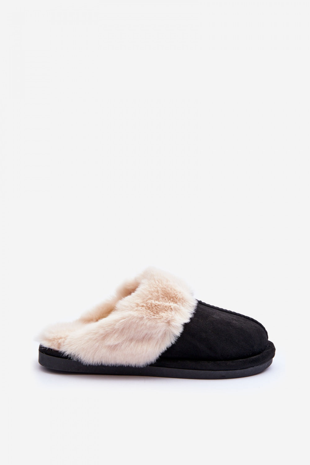 Step In Style Pinky Black Warm Lined Slippers - view 2
