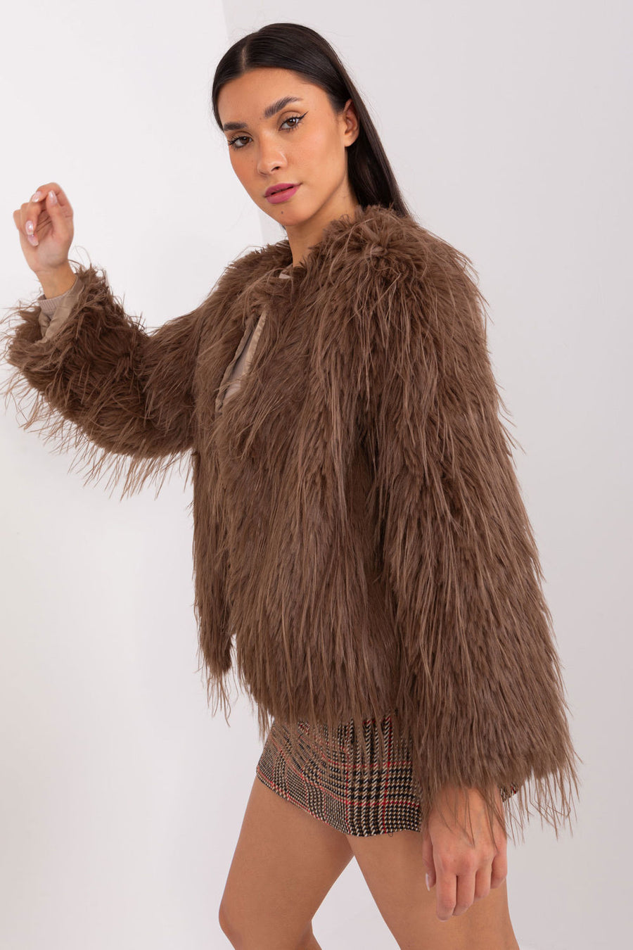 AT Brown Long Sleeve Jacket