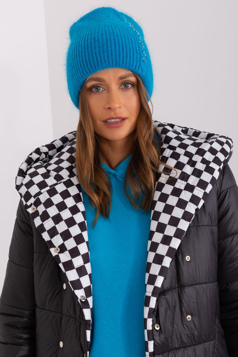 AT Blue Beanie Hat