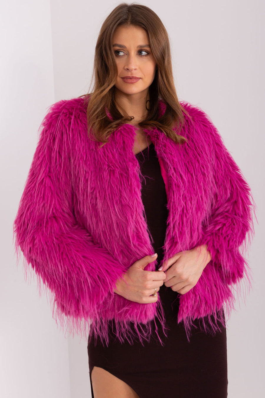 AT Fuchsia Long Sleeve Jacket