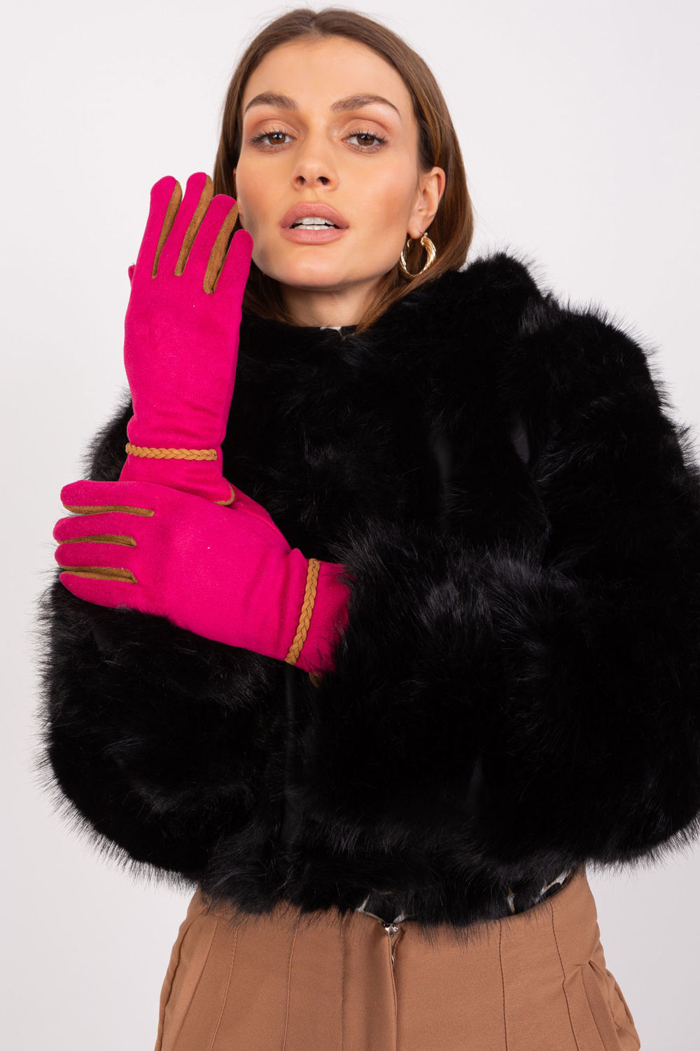 AT Fuchsia Gloves