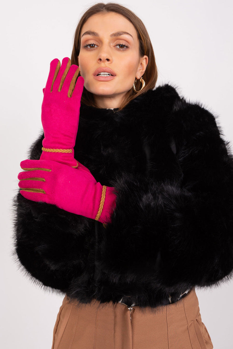 AT Fuchsia Gloves