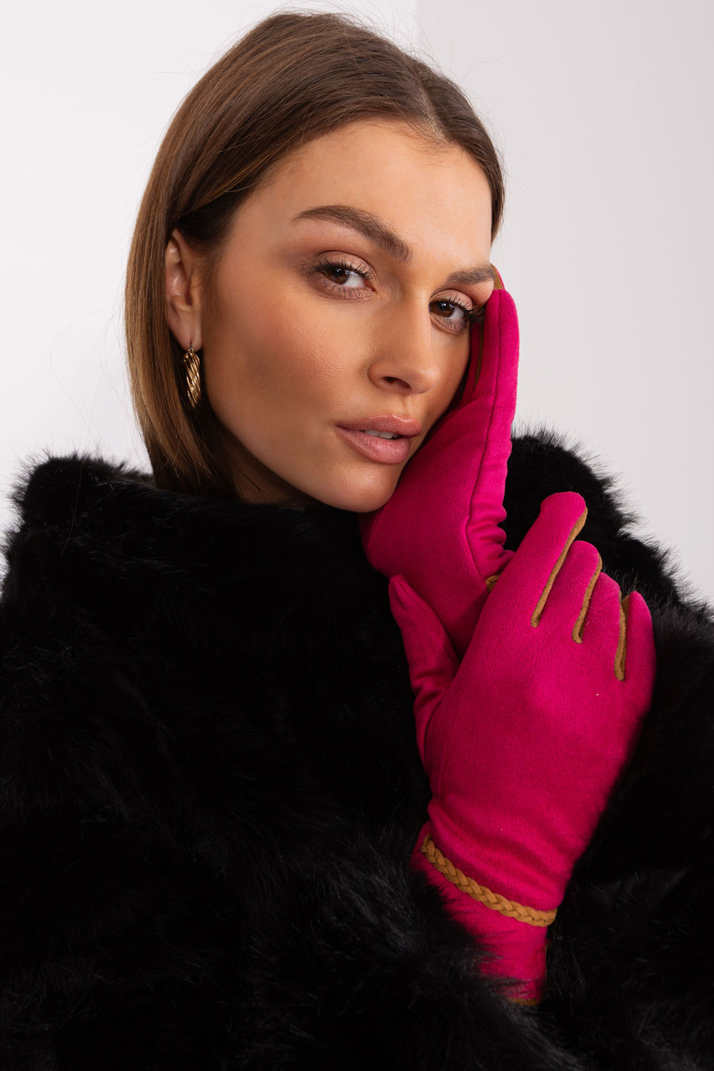 AT Fuchsia Gloves - view 2