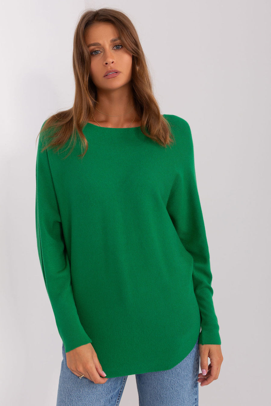 Factory Price Green Long Sleeve Jumper