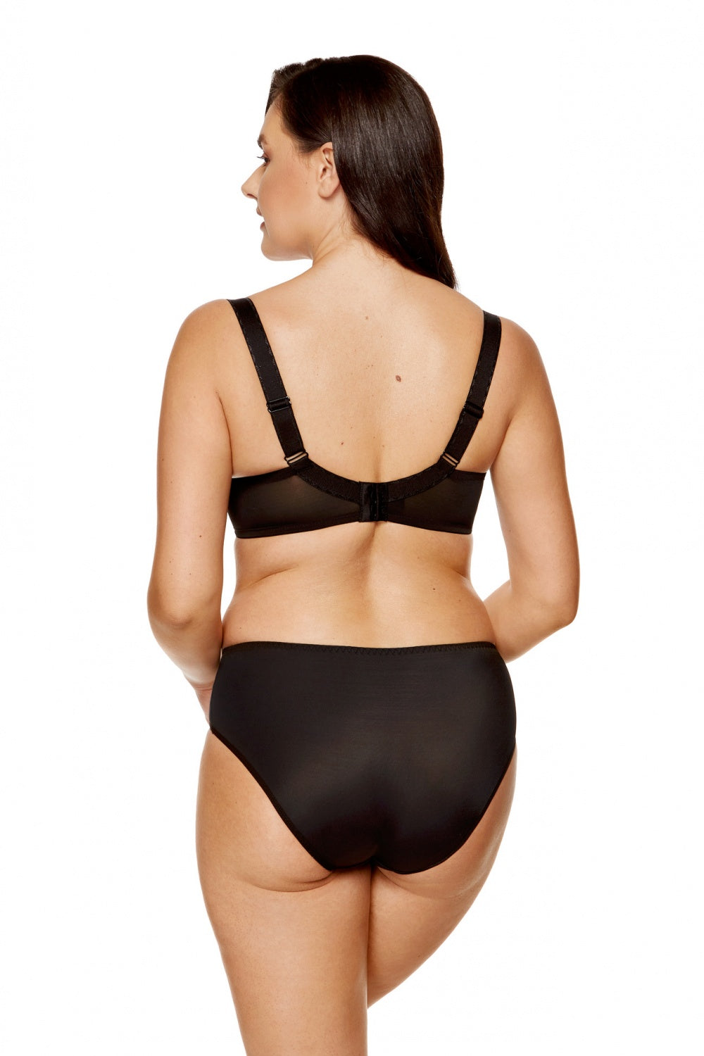Gorteks Zara Black Mesh Padded Bra - view 3