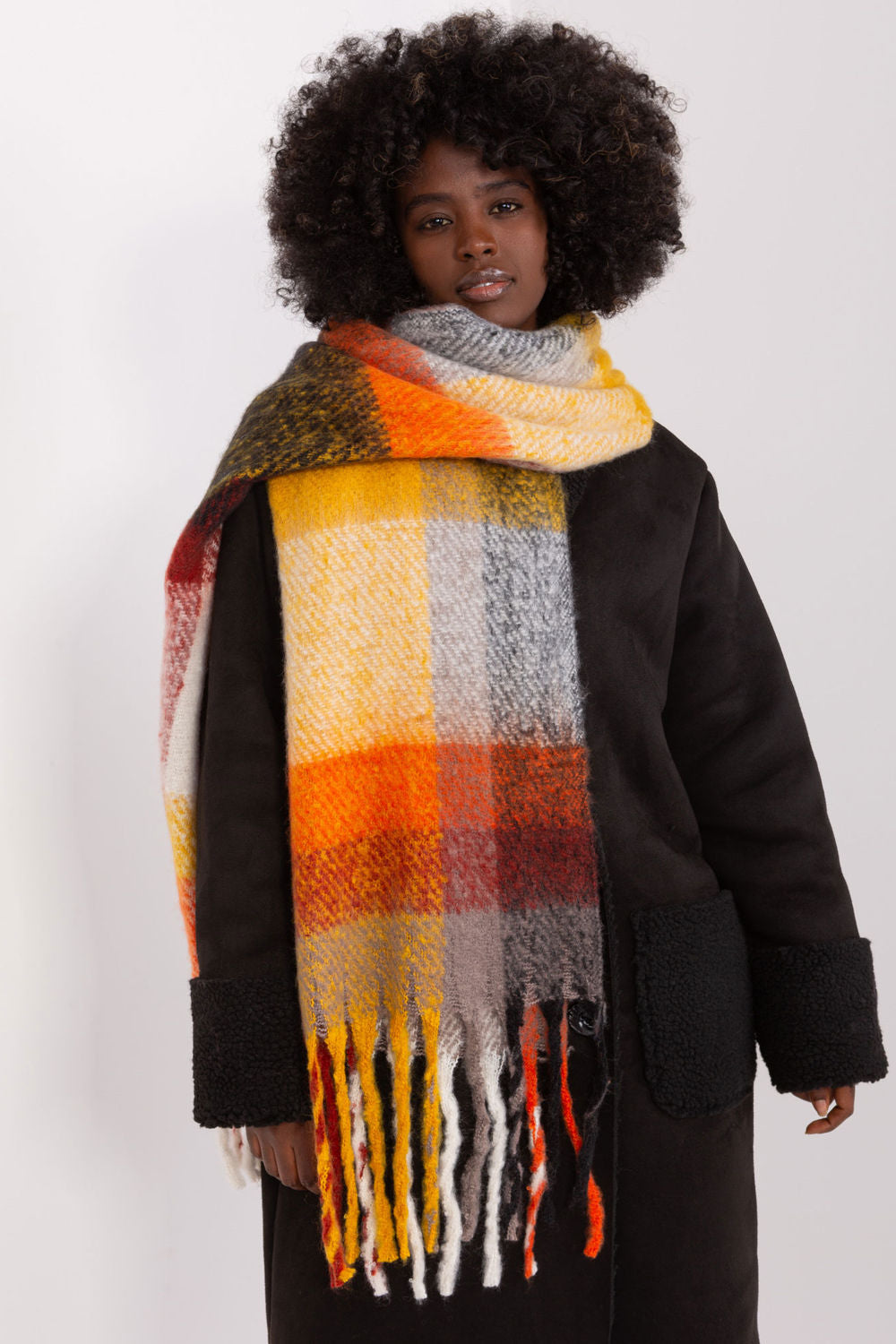 AT Orange Shawl