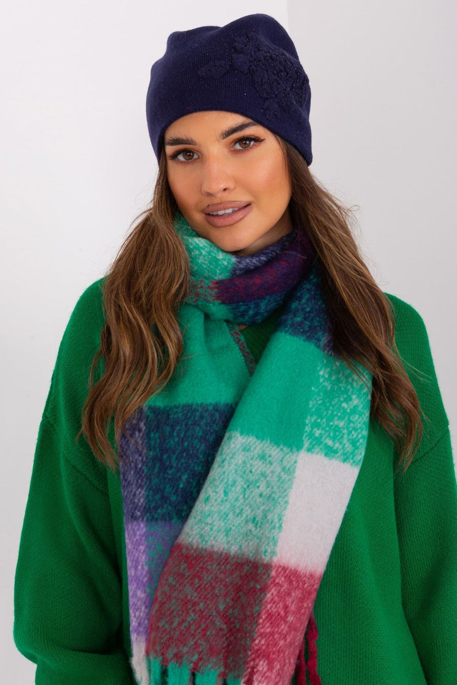 AT Navy Beanie Hat