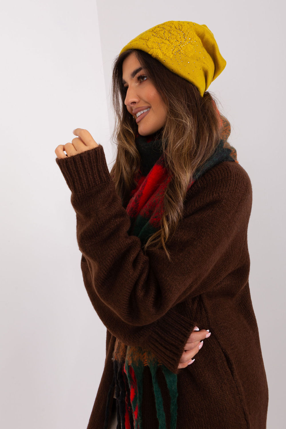 AT Olive Beanie Hat - view 4