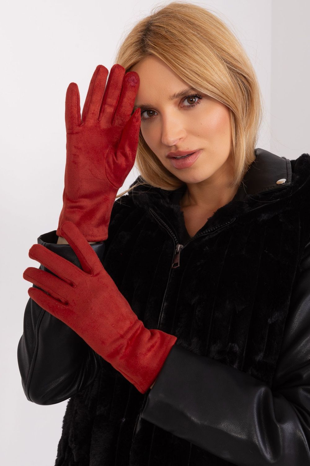 AT Dark Orange Gloves - view 3