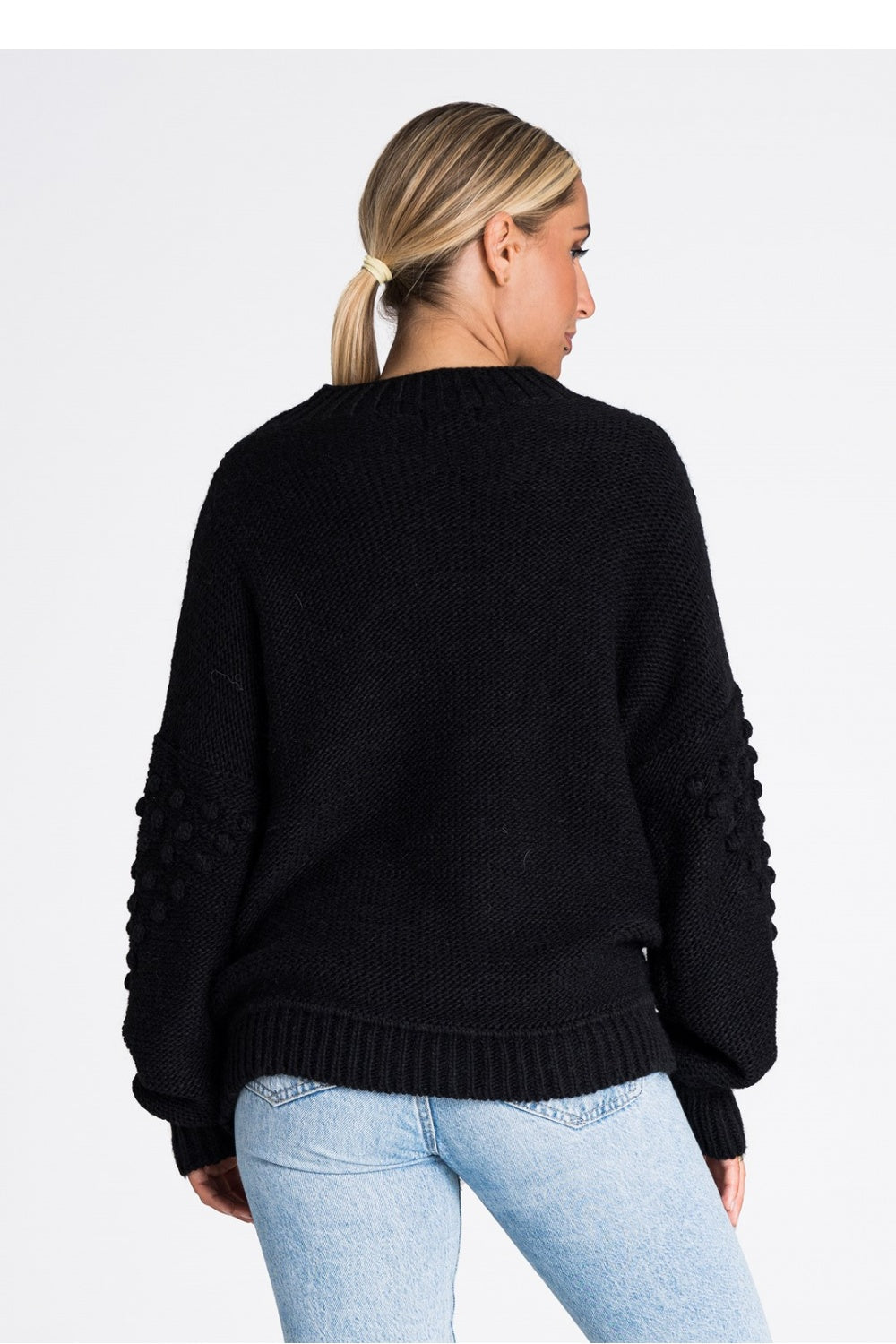 Figl Black Long Sleeve Jumper - view 3