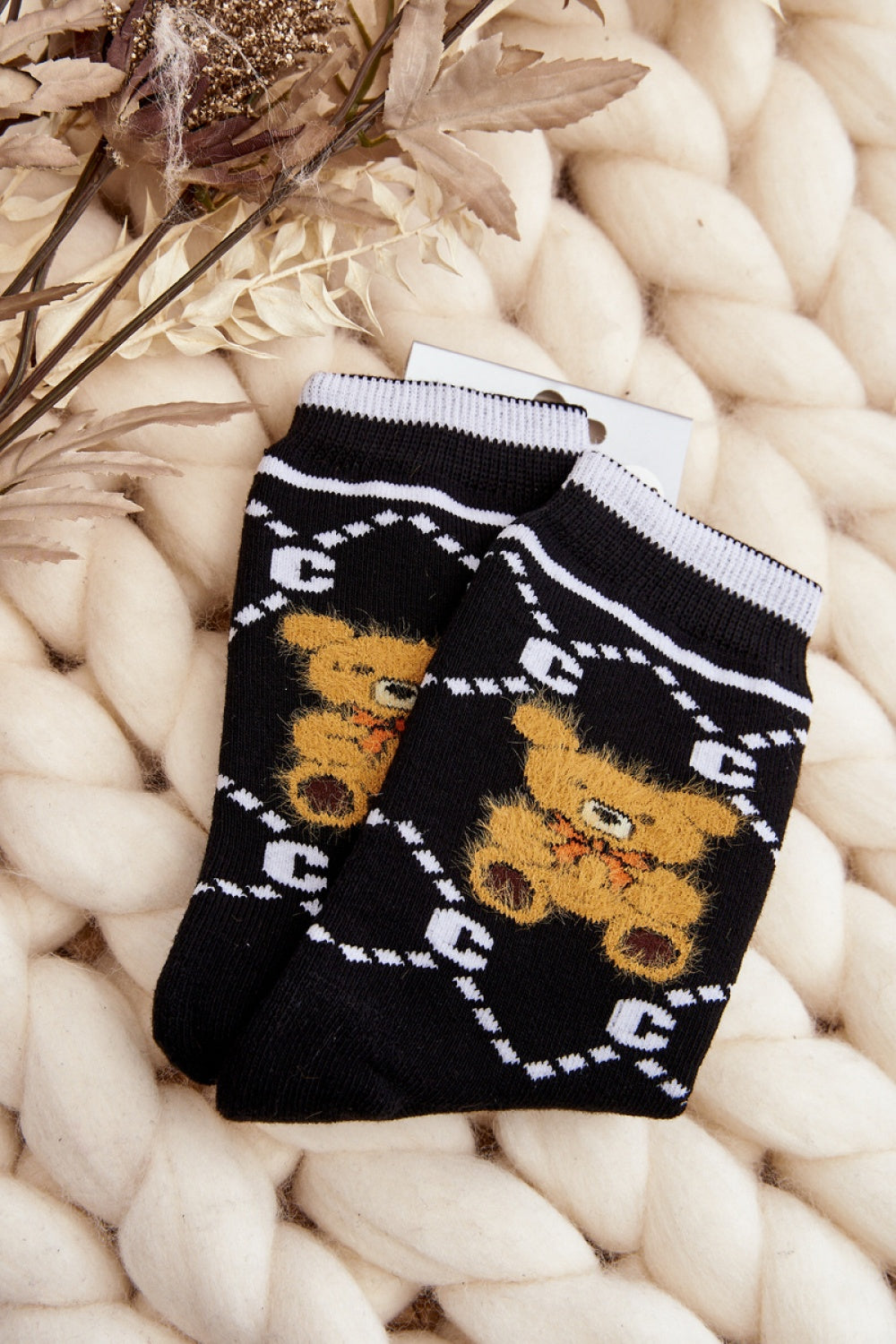 Step In Style Black Socks