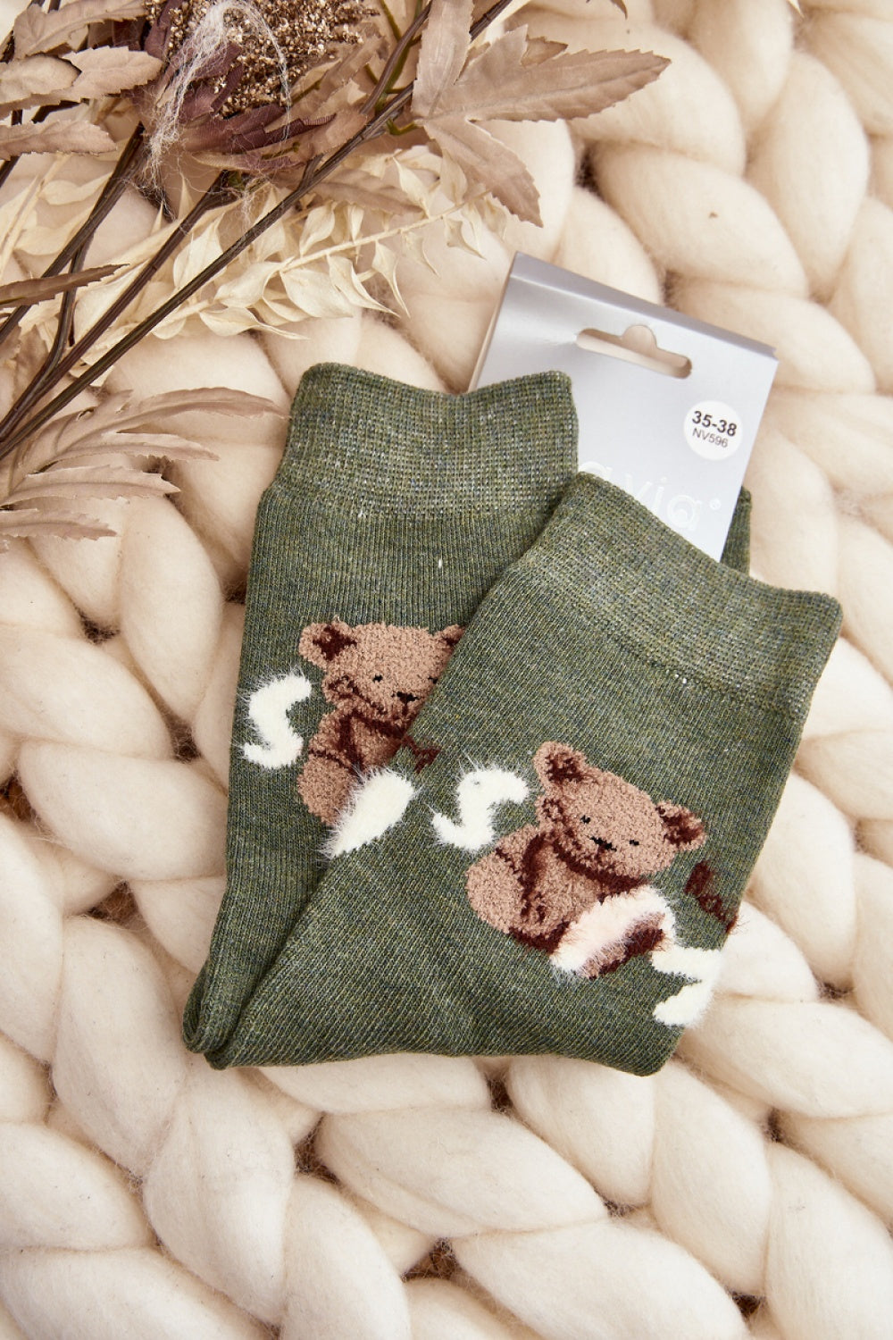 Step In Style Green Socks