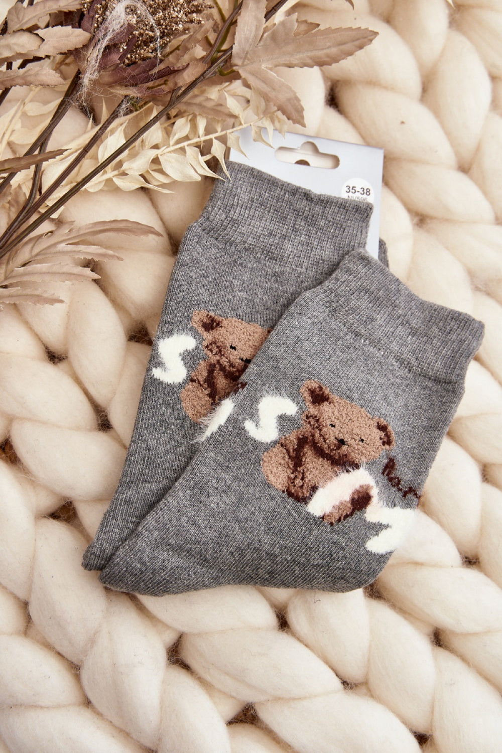 Step In Style Dark Grey Socks