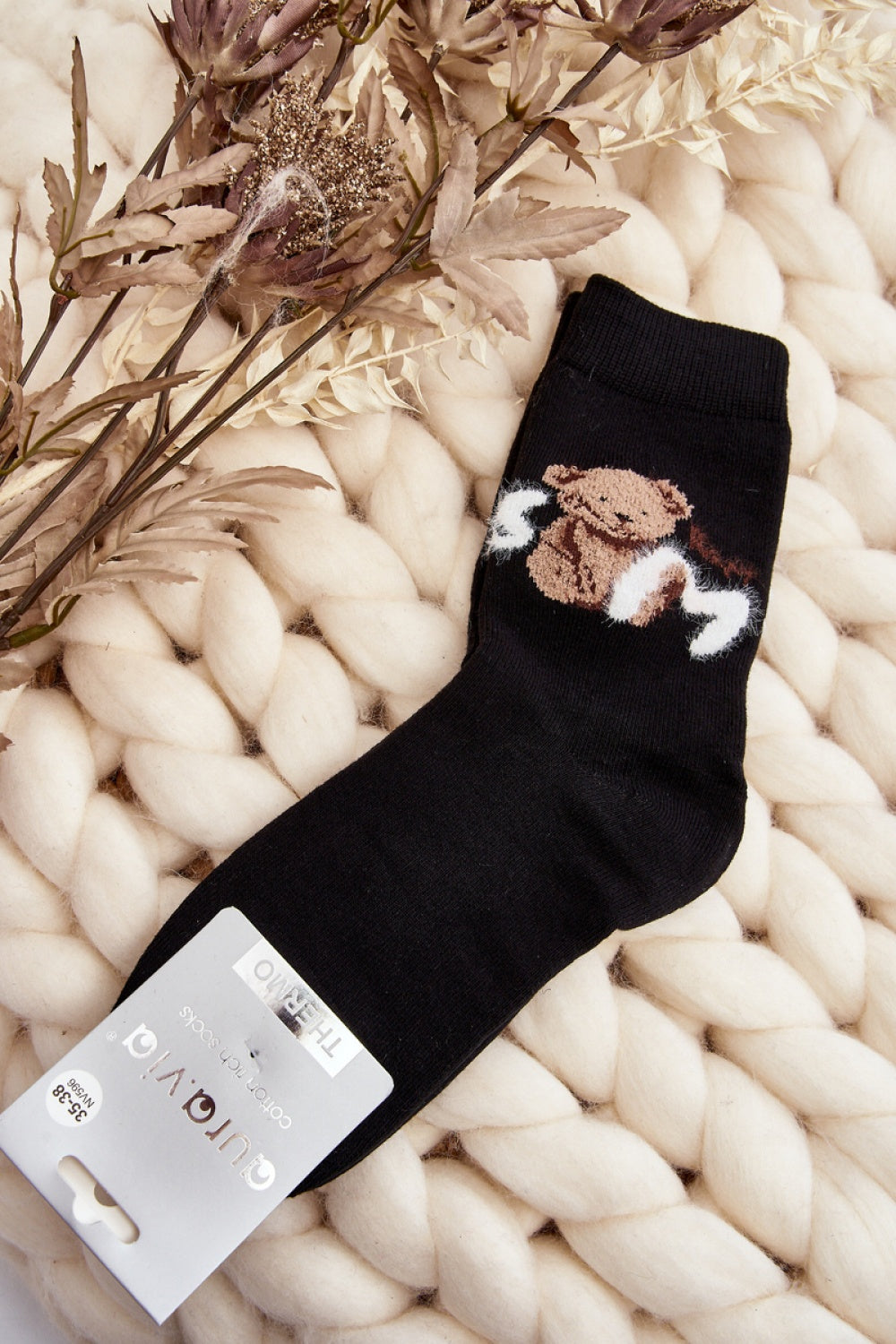Step In Style Black Socks - view 2
