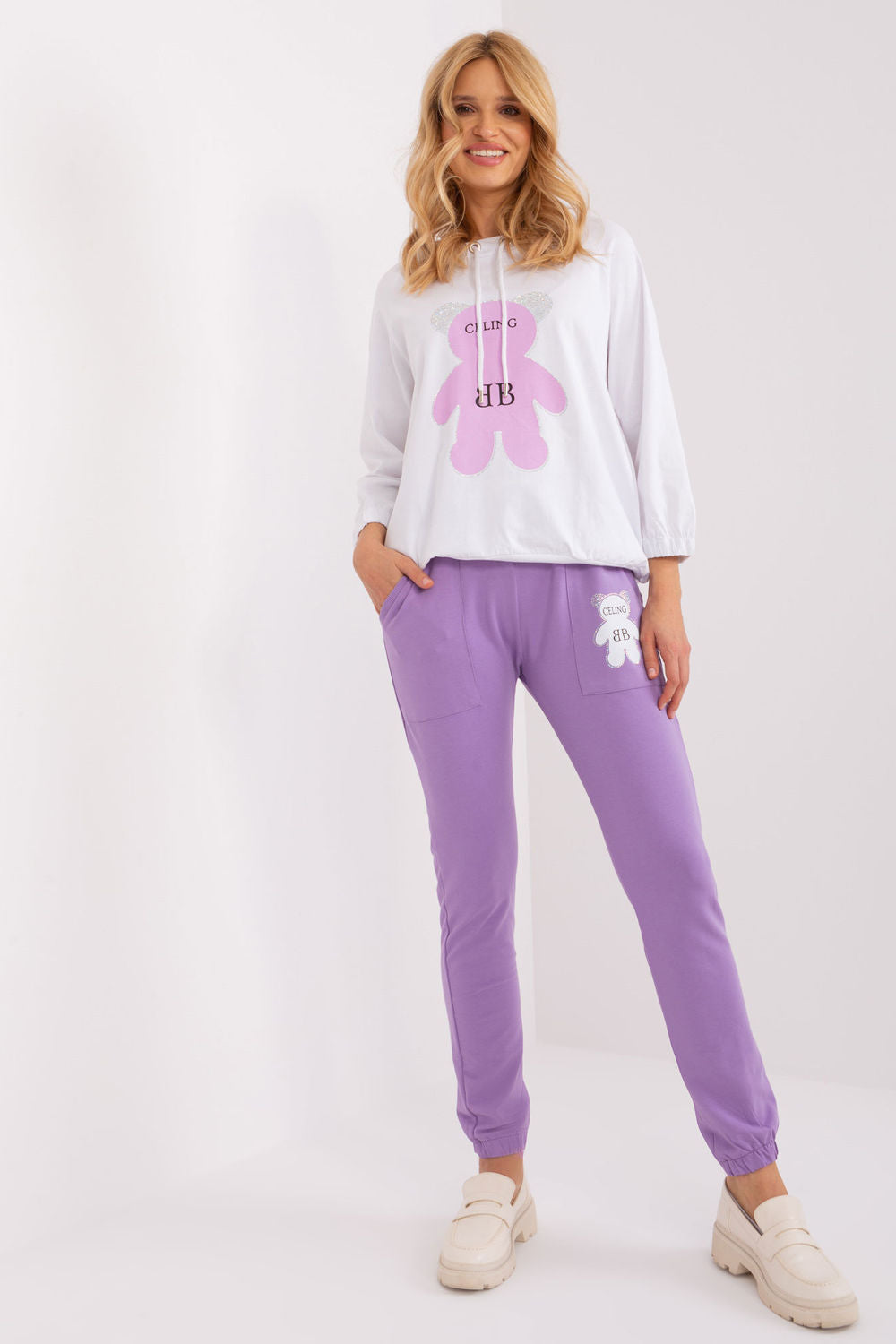 Relevance Violet Long Sleeve Co-Ord Set