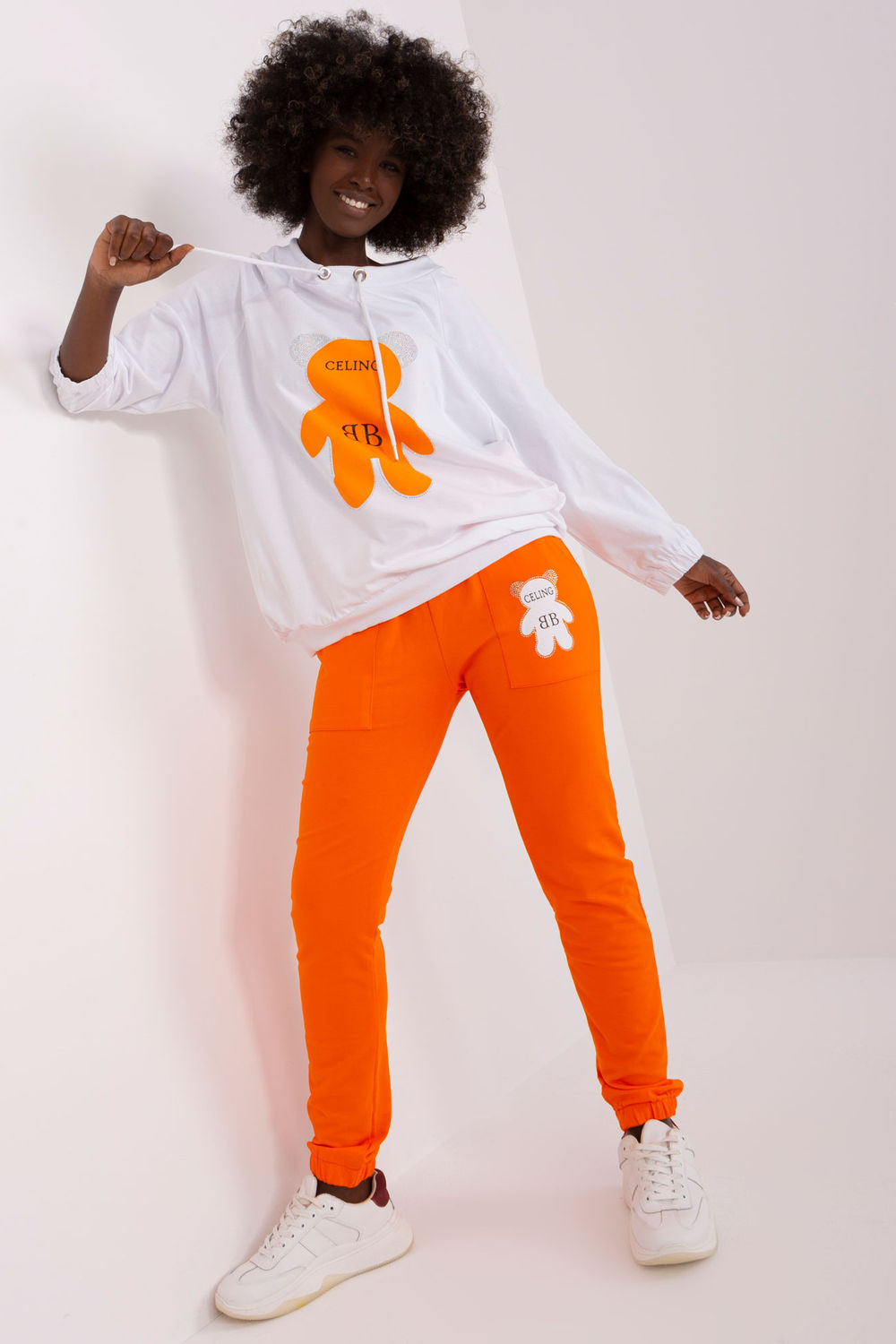 Relevance Orange Long Sleeve Co-Ord Set