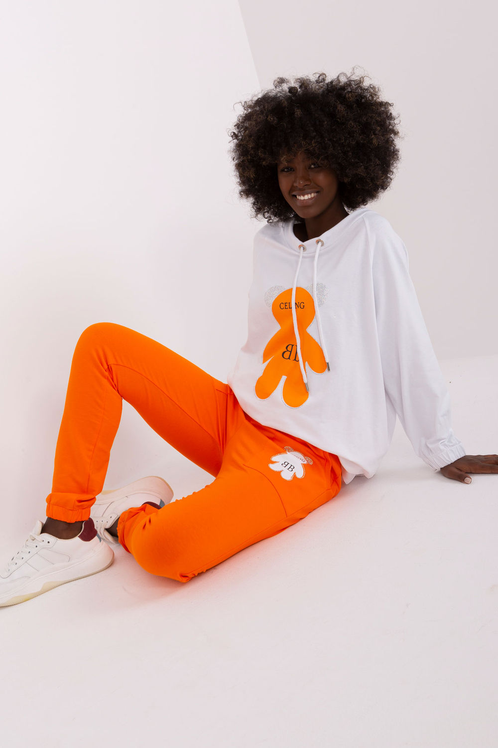 Relevance Orange Long Sleeve Co-Ord Set - view 2