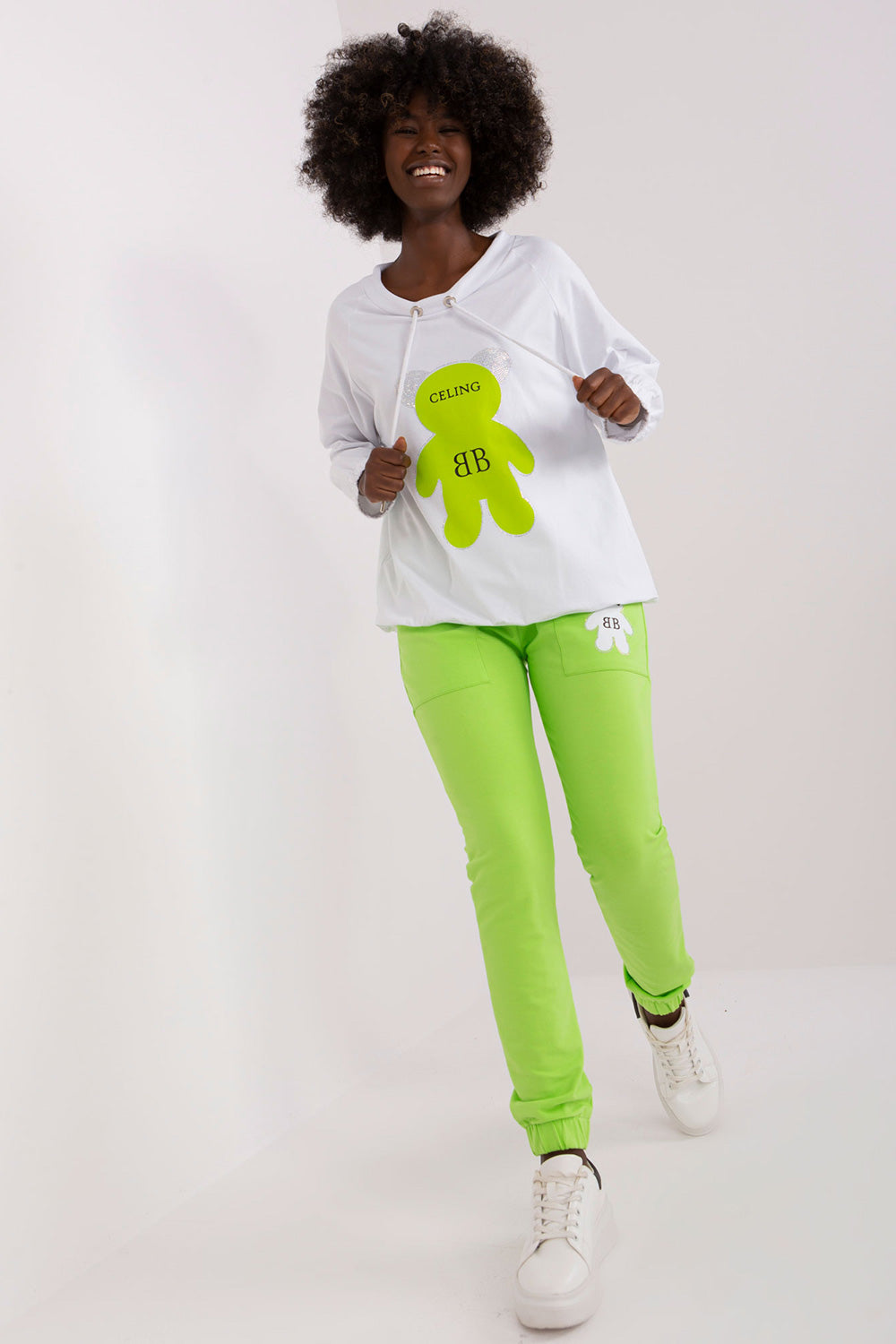 Relevance Light Green Long Sleeve Co-Ord Set - view 2