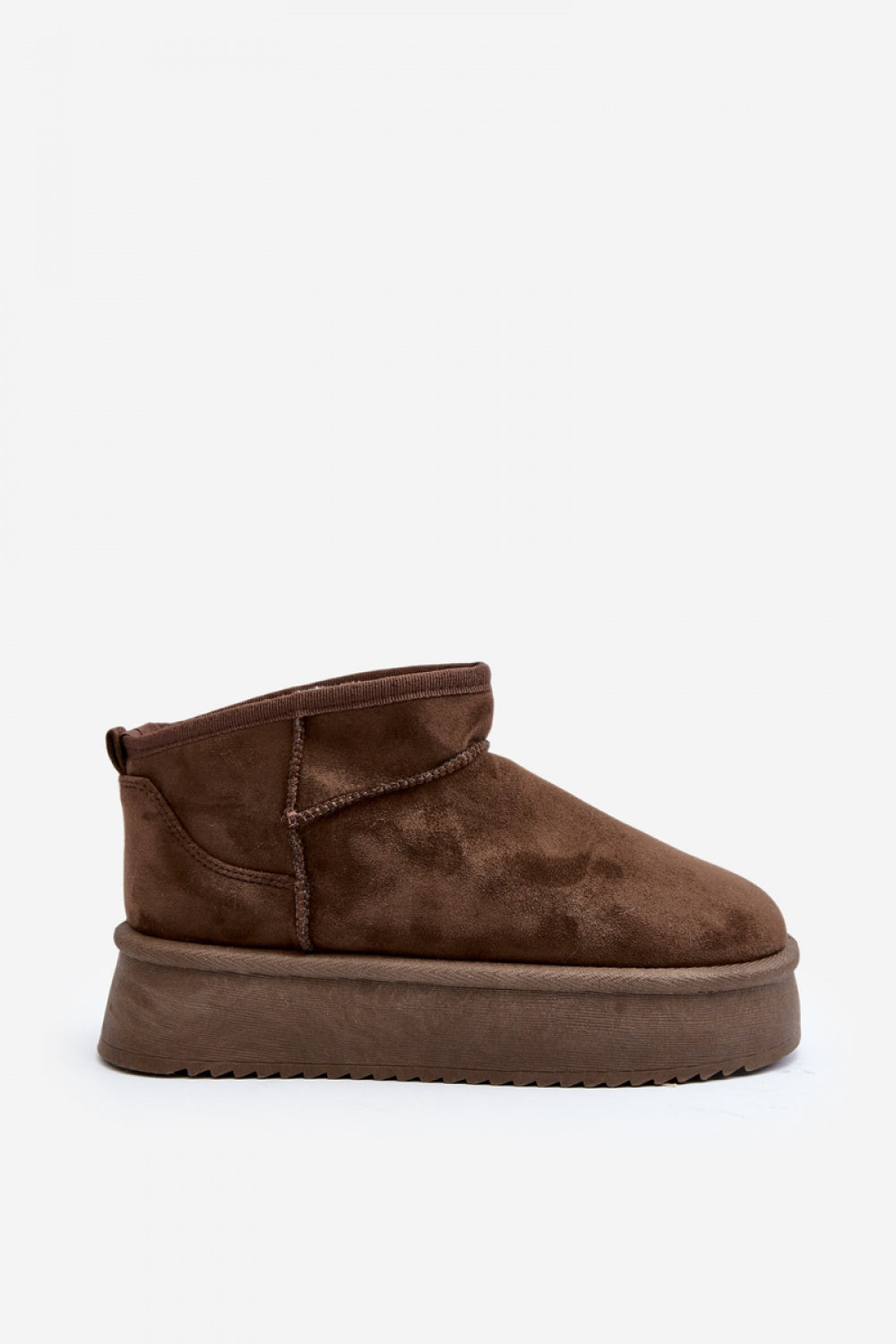Step In Style Caliksa Dark Green Faux Suede Platform Snow Boots - view 3