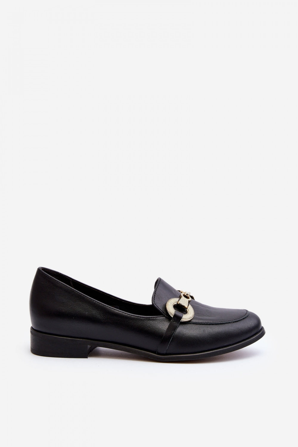 Step In Style Zazoo Black Leather Moccasins - view 3