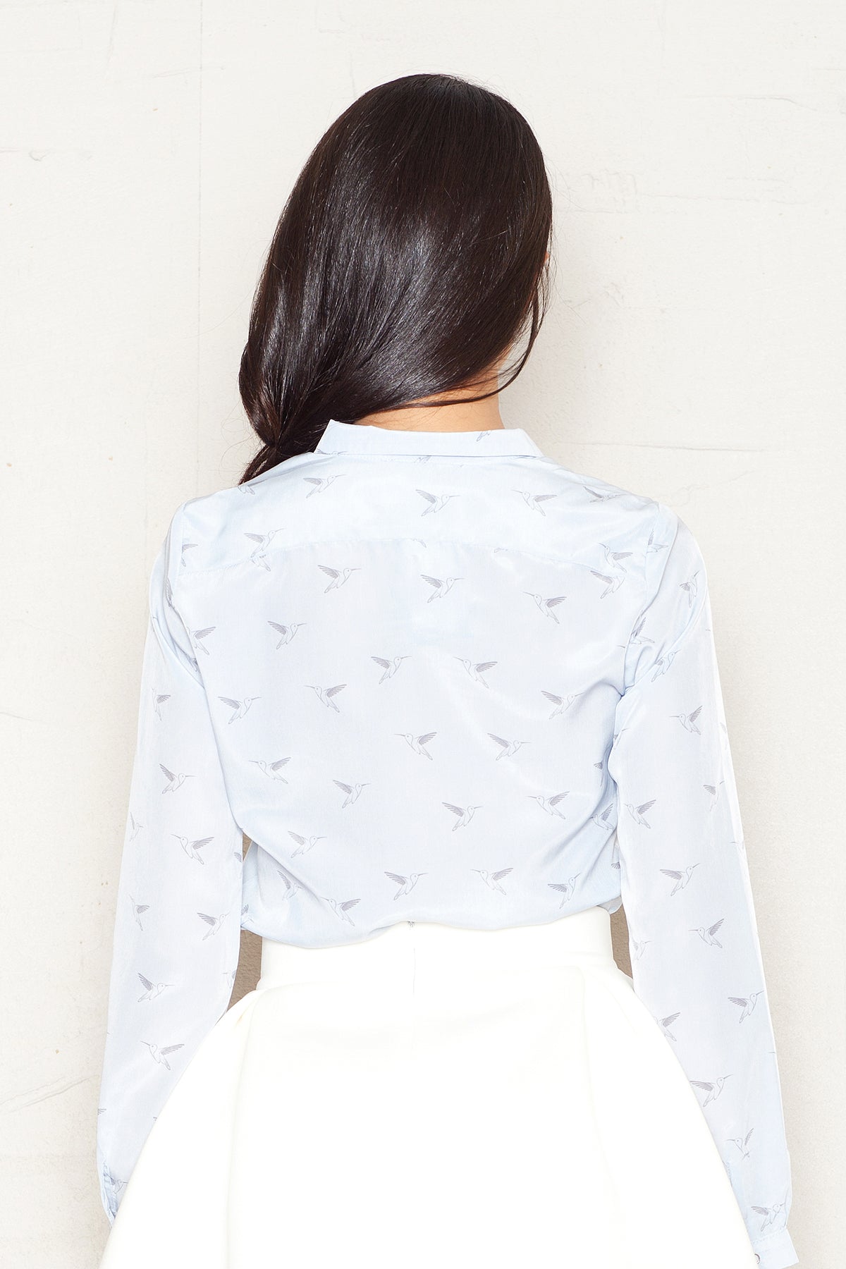 Figl Blue Long Sleeve Top - view 3