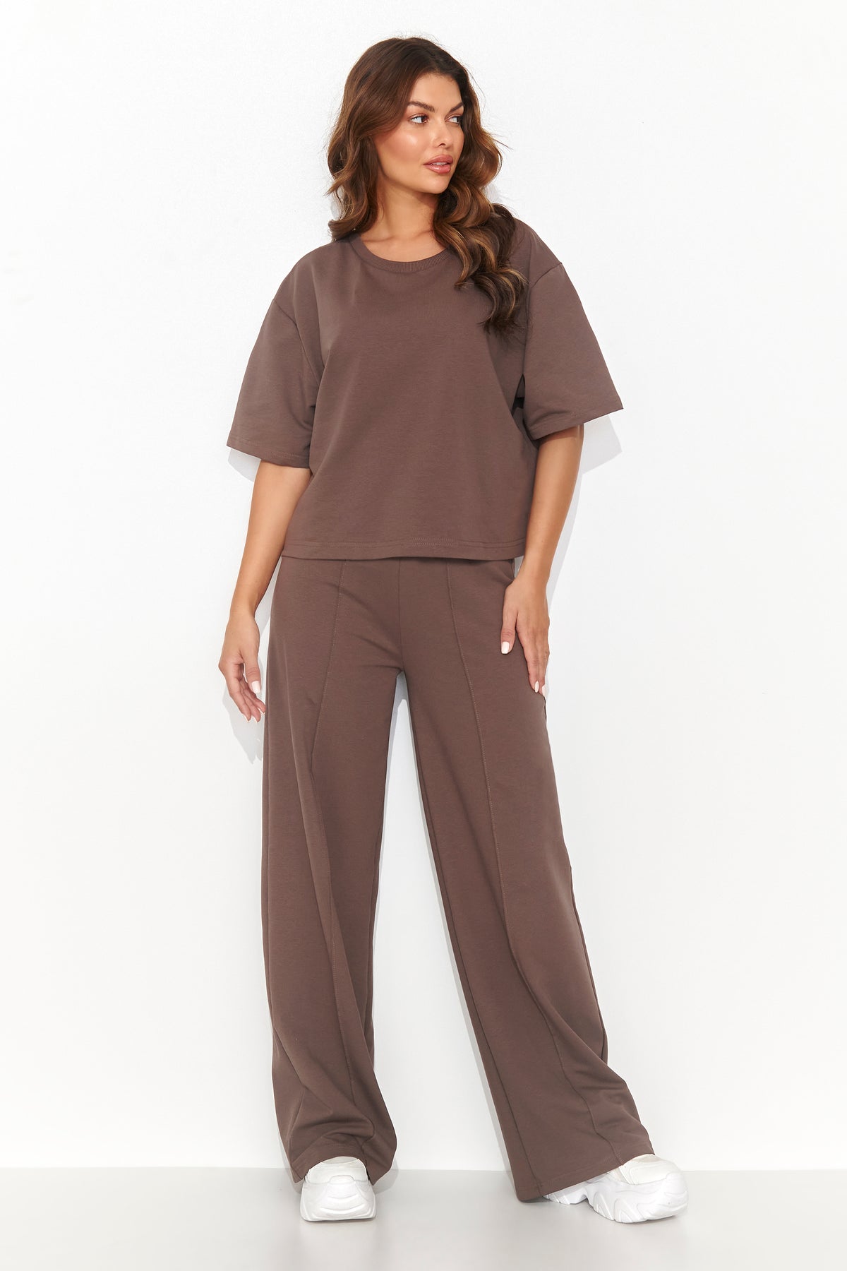 Numinou Chocolate Wide Leg Co-Ord Set