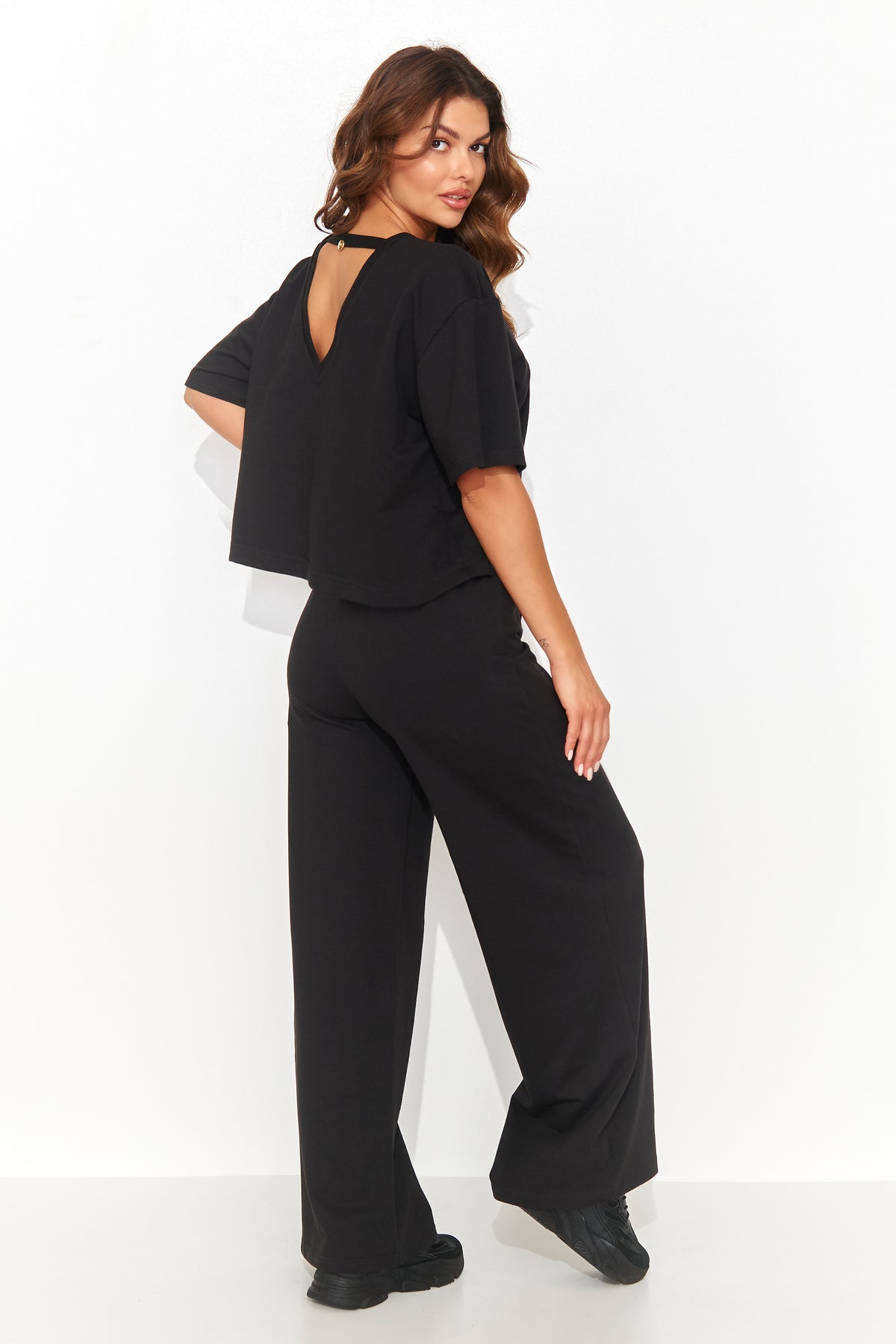 Numinou Black Wide Leg Co-Ord Set - view 2