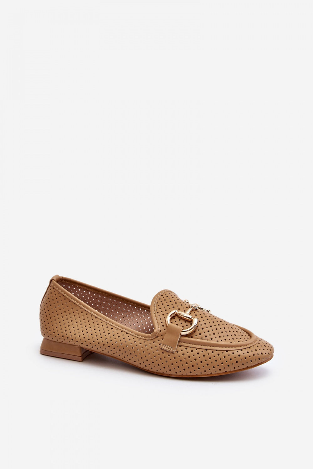 Step In Style Iluvana Camel Faux Leather Flat Moccasins - view 2
