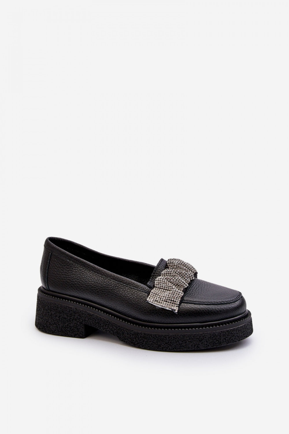 Step In Style Zazoo Black Leather Moccasins - view 2