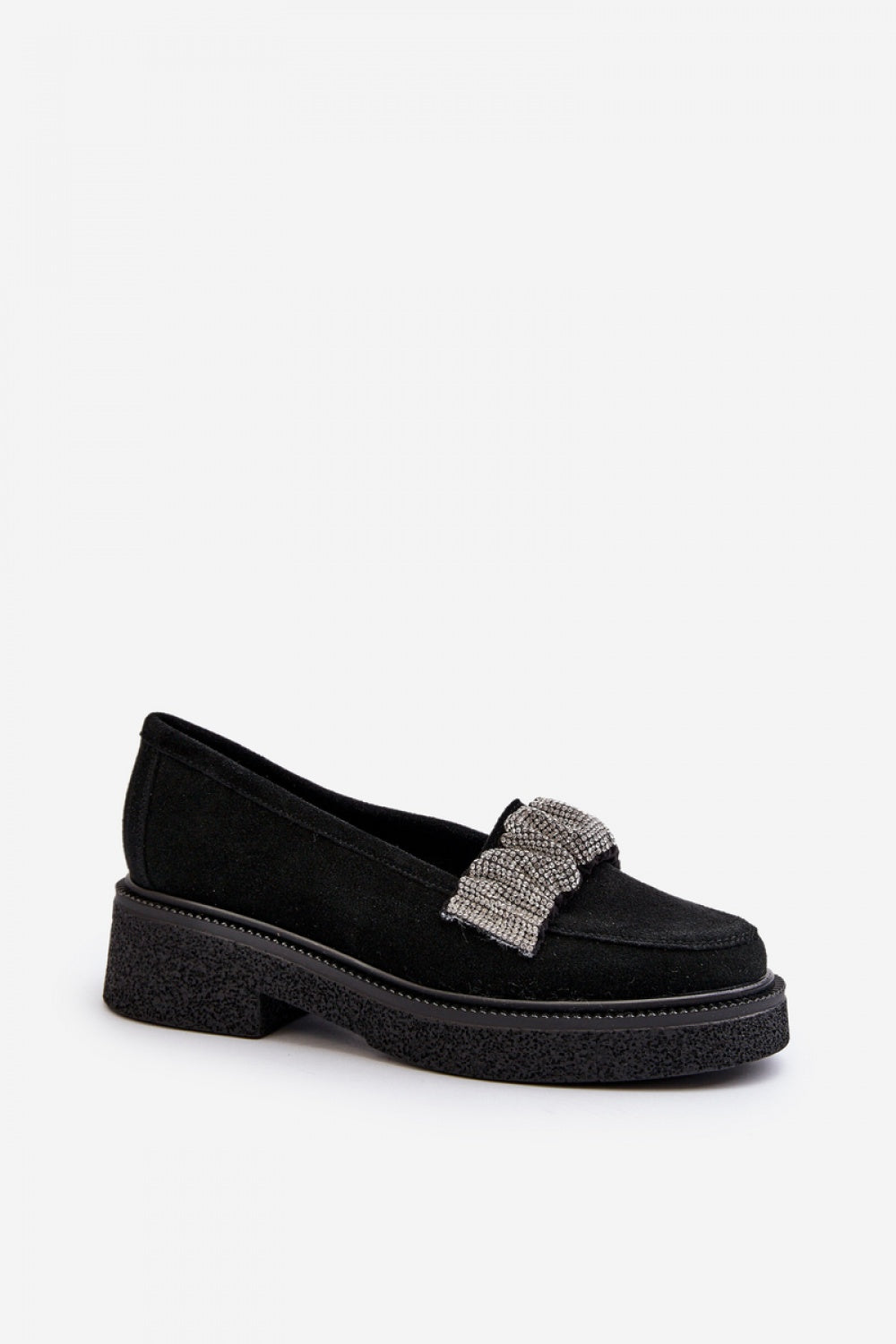 Step In Style Zazoo Black Suede Moccasins - view 2