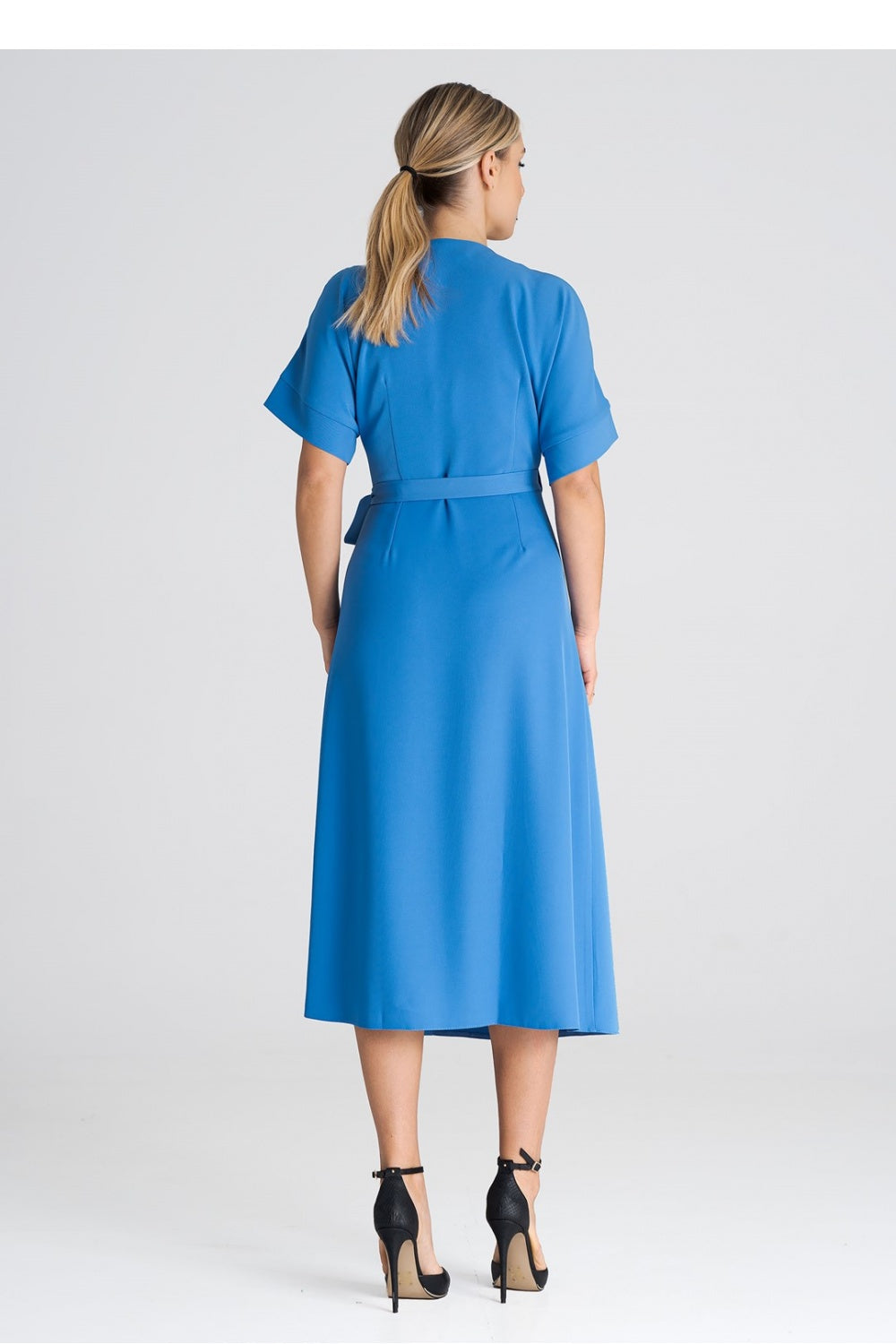 Figl Blue Dress - view 3