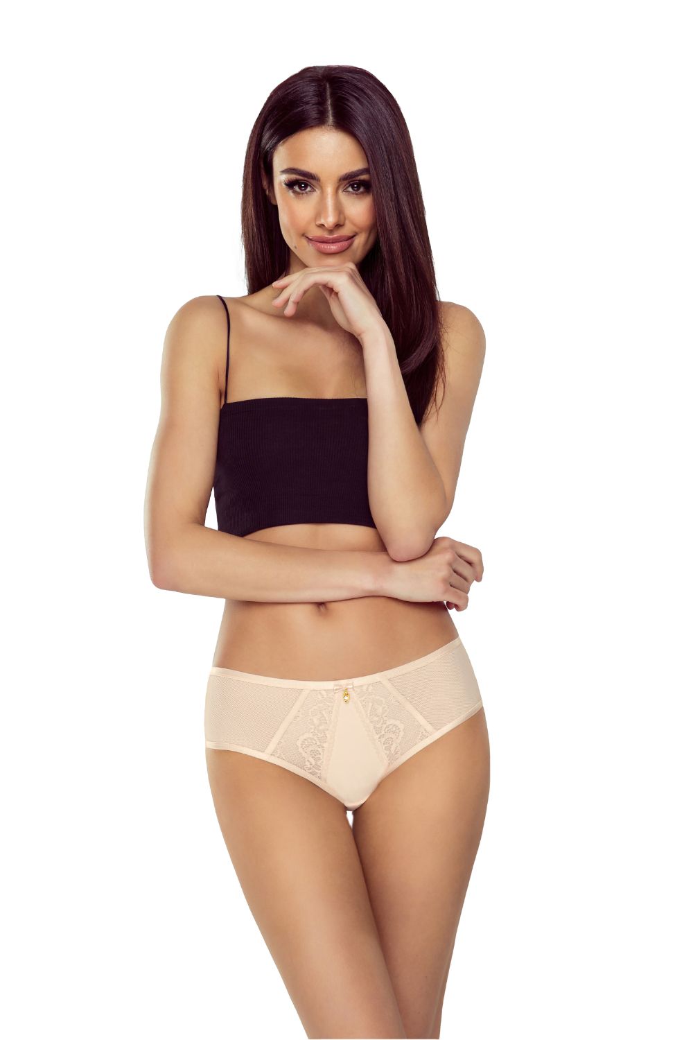 Lapinee Diana Beige Lace Knickers