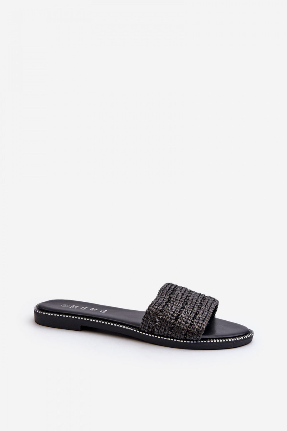Step In Style Radians Black Flat Flip Flops - view 2