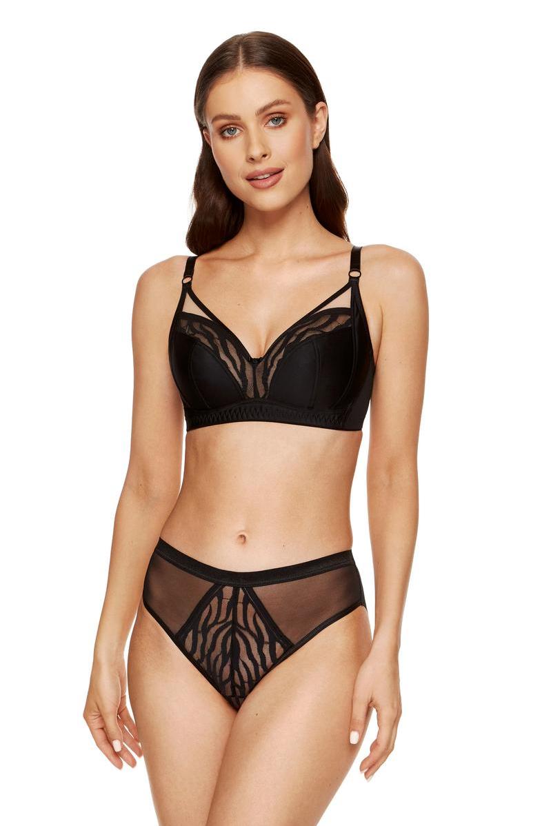 Gorteks Serena F Black Lace Knickers
