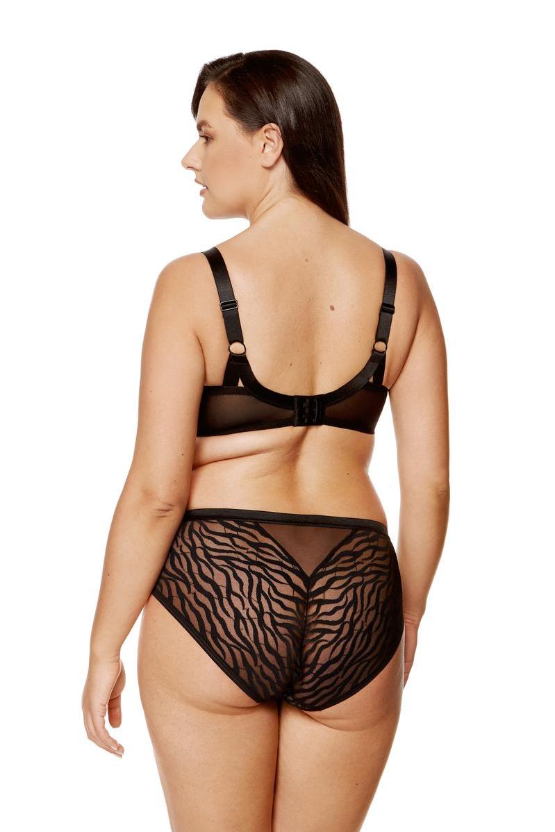 Gorteks Serena F Black Lace Knickers - view 4