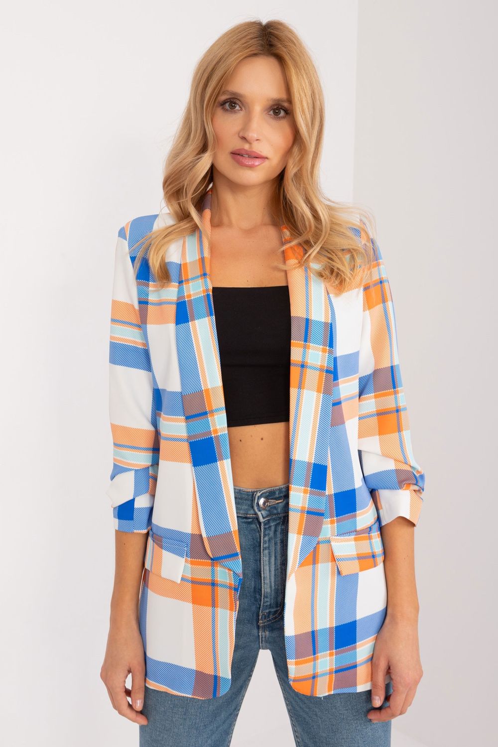 Italy Moda Orange Jacket