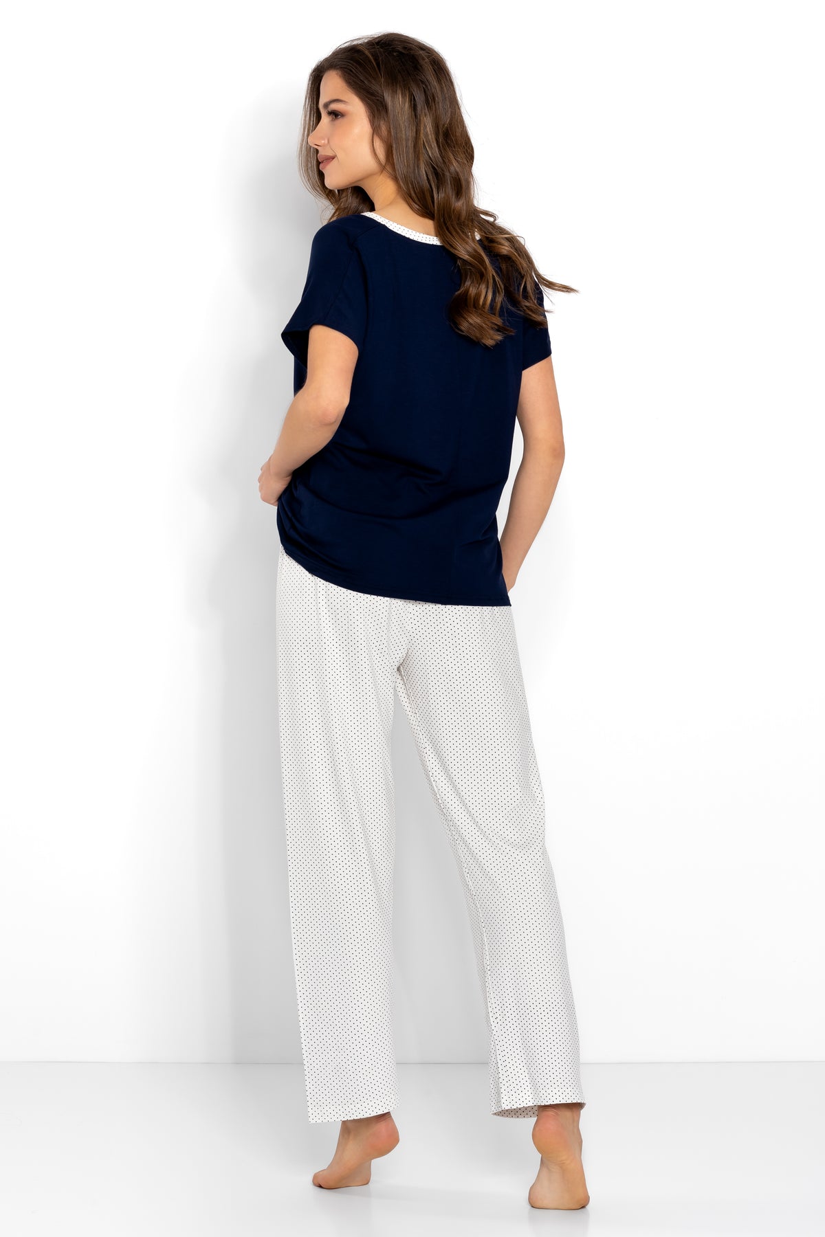 Momenti Per Me Cindy Ecru Short Sleeve Pyjamas - view 2