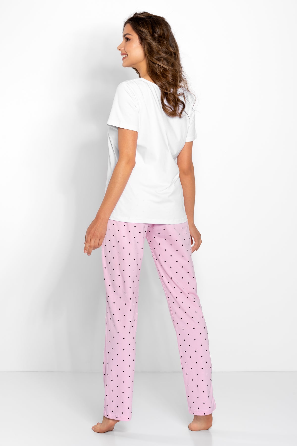 Momenti Per Me Flawless Pink Cotton Pyjamas - view 2
