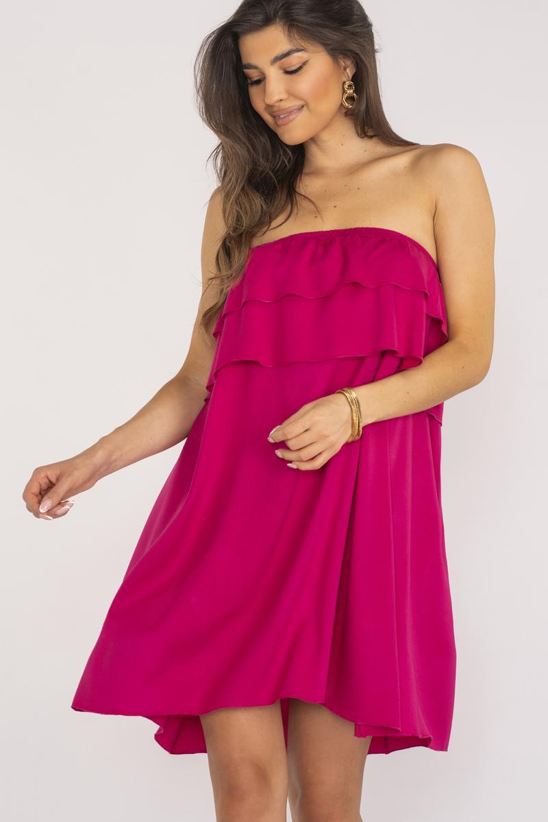 Awama Fuchsia Dress