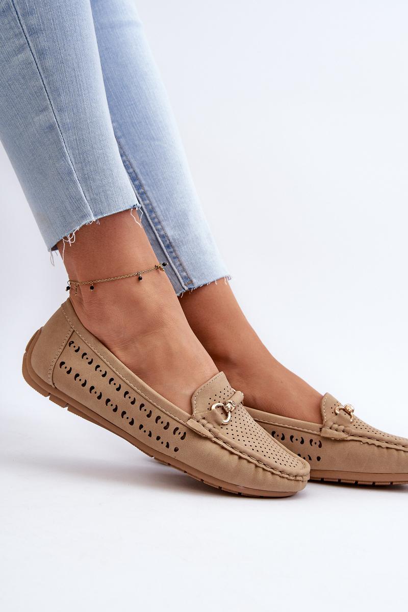Step In Style Kaydance Brown Faux Leather Moccasins - view 2
