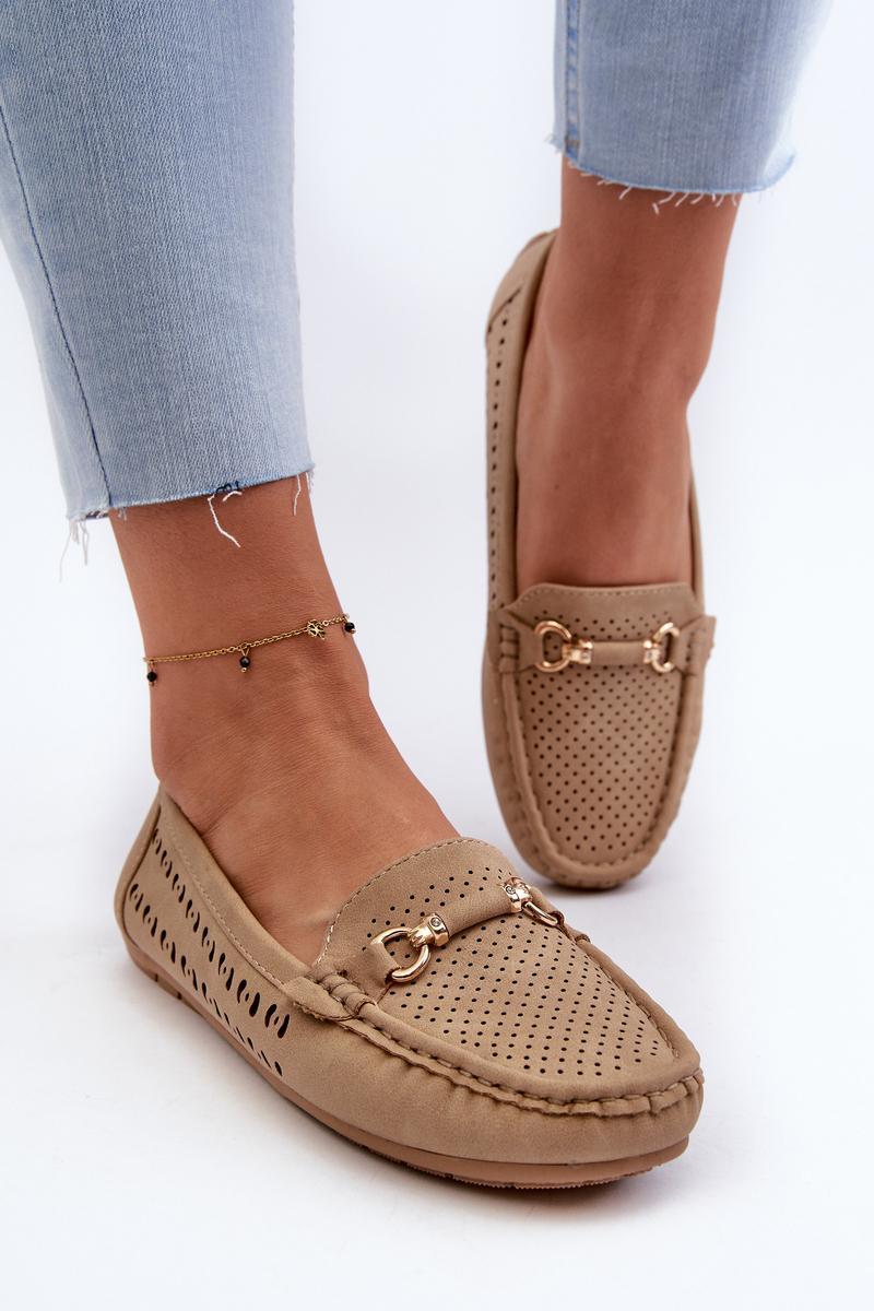 Step In Style Kaydance Brown Faux Leather Moccasins - view 3