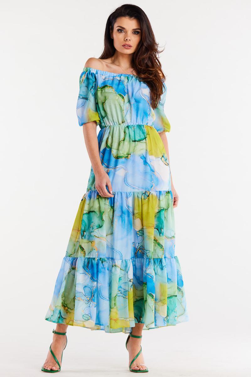 Awama Chiffon Dress