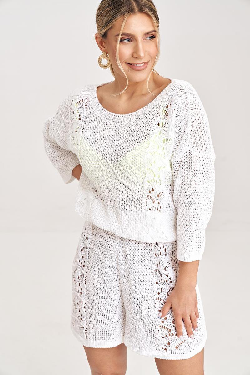 Figl Ecru Knitted Co-Ord Set