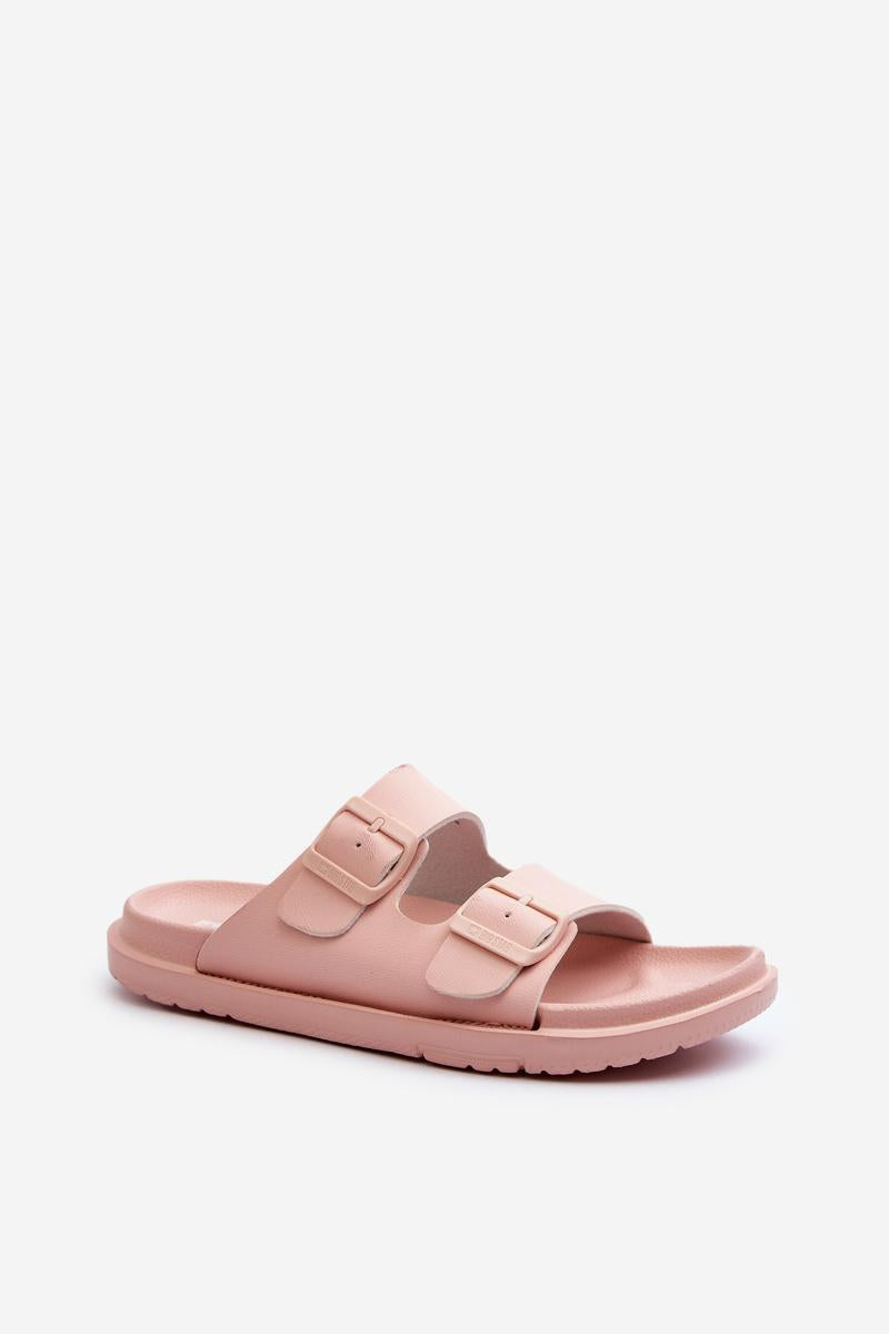 Step In Style Pink Flip Flops with Adjustable Straps - view 2