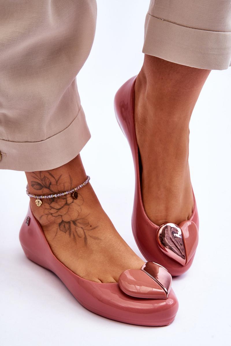 Step In Style Zaxy Pink Ballet Flats - view 3