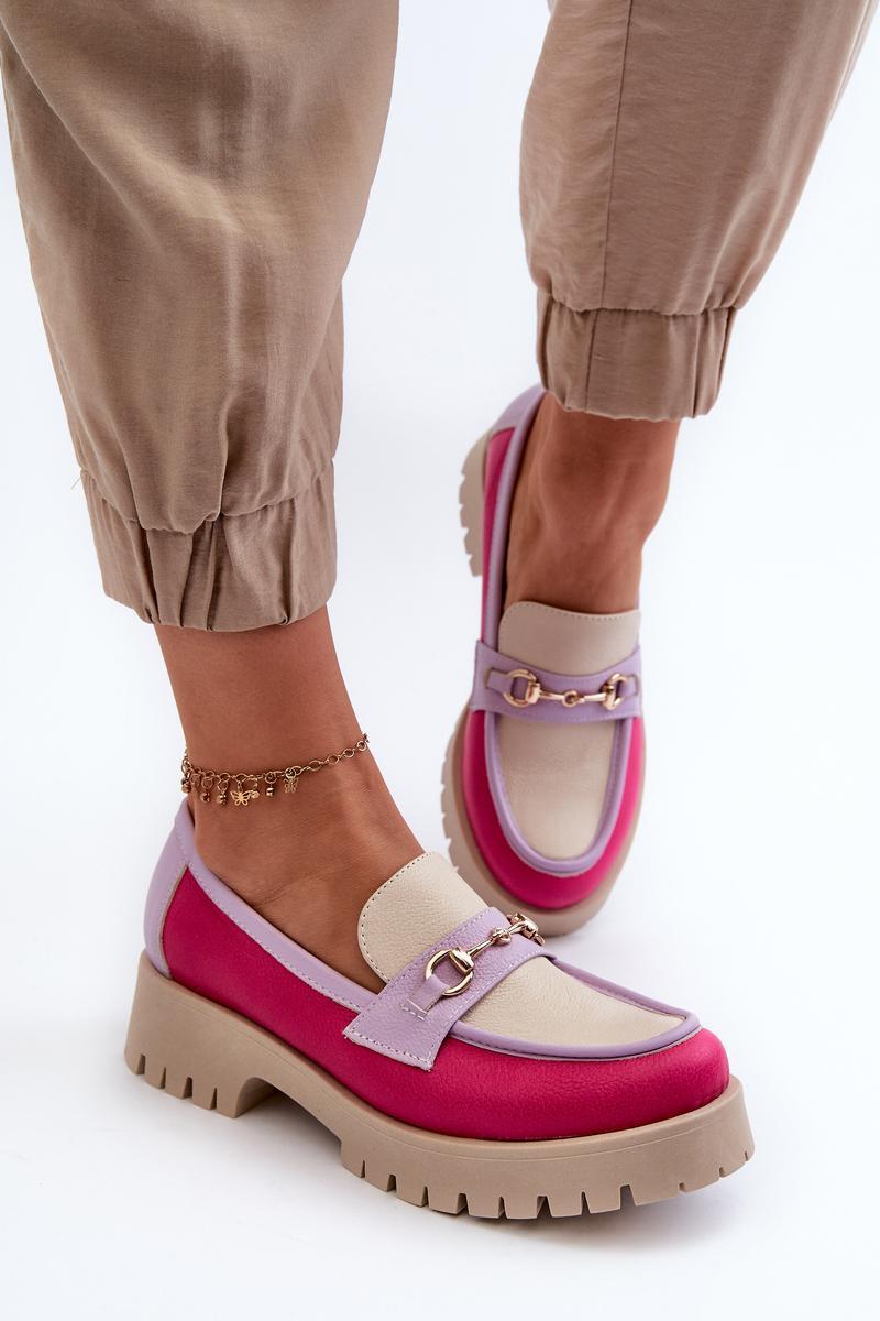 Step In Style Zazoo Beige Leather Moccasins - view 3