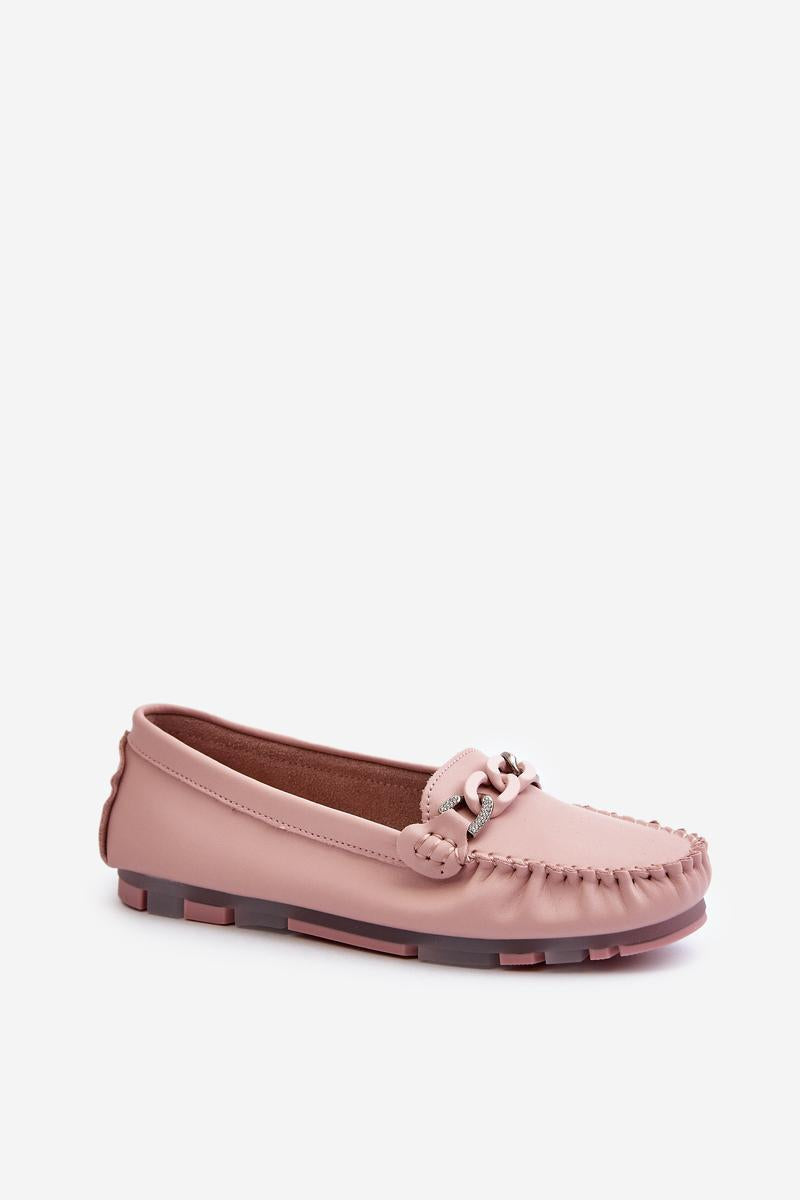 Step In Style Pink Moccasins - view 2
