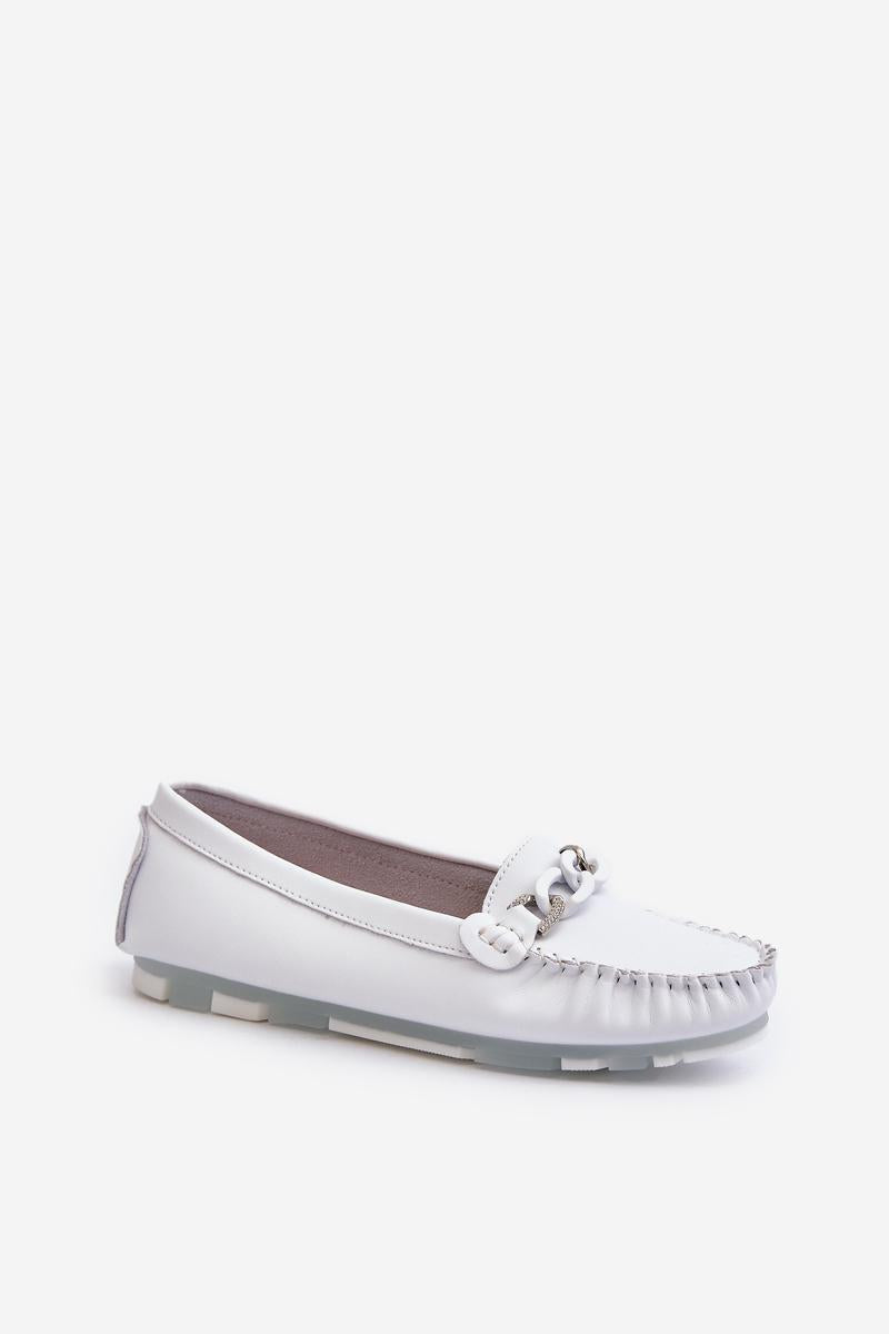 Step In Style White Moccasins - view 2